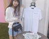 【℃-ute】萩原舞オリジナルブランド Tシャツ5000円ぜひ勝ってください