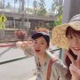 工藤遥と宮崎由加がハワイ旅行へ