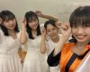 モーニング娘。山﨑愛生がJuice=Juice新メンバーとパンダさんポーズ写真撮るも、北川莉央とは普通のピース